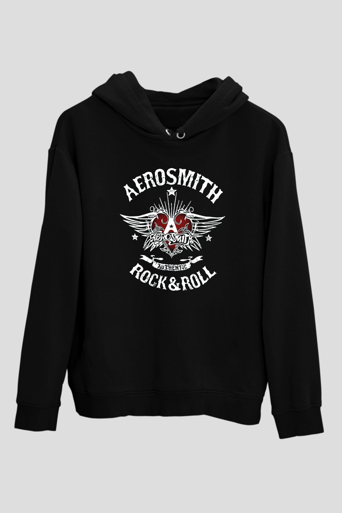 Aerosmith Siyah Unisex Hoodie