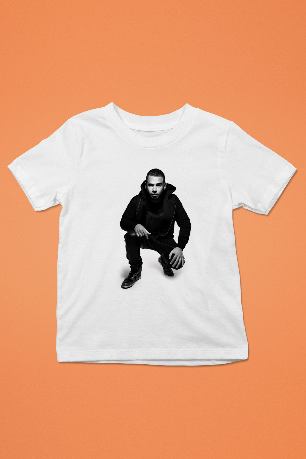 Afrojack Beyaz Unisex Çocuk Tişört