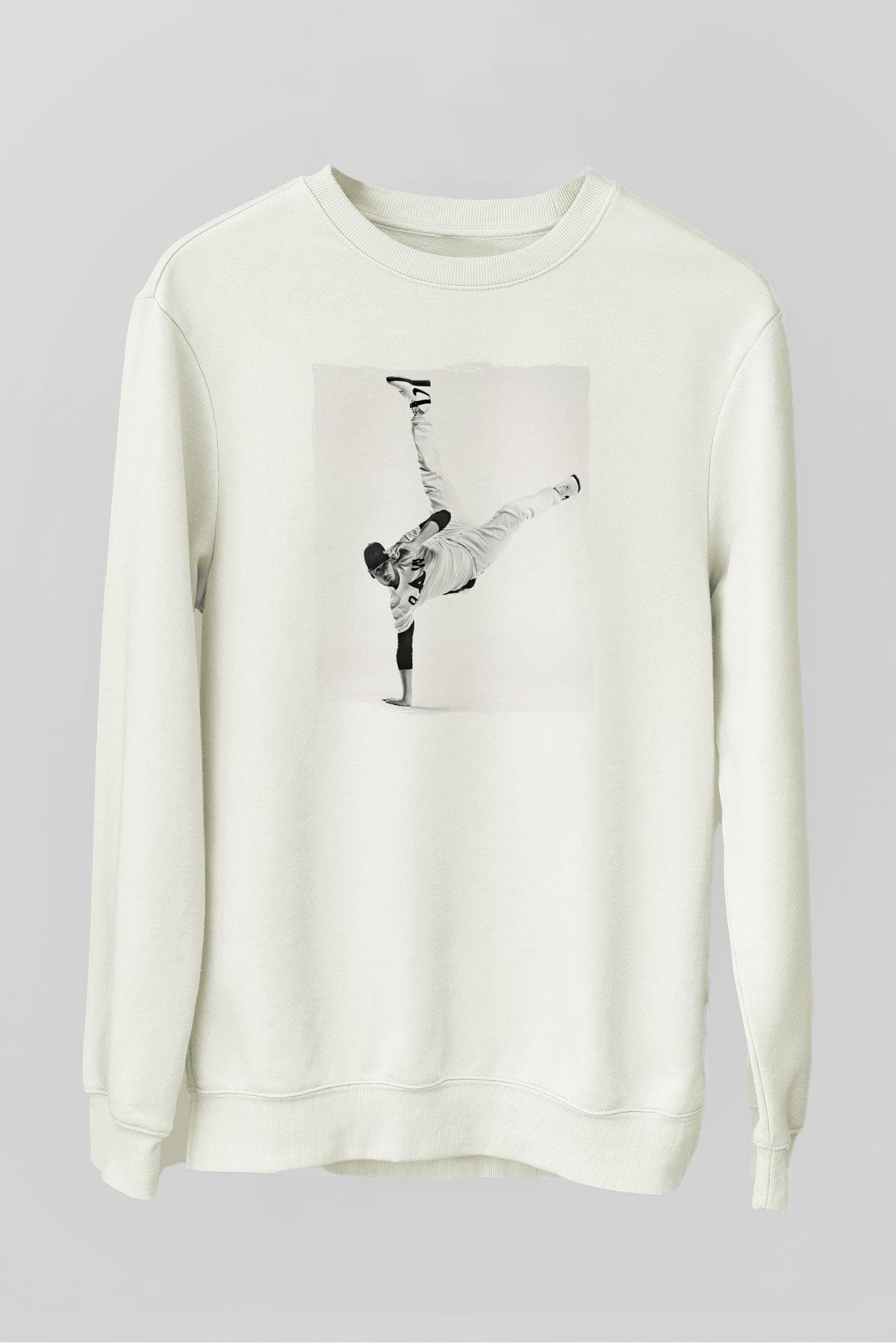 Afrojack Beyaz Unisex Sweatshirt