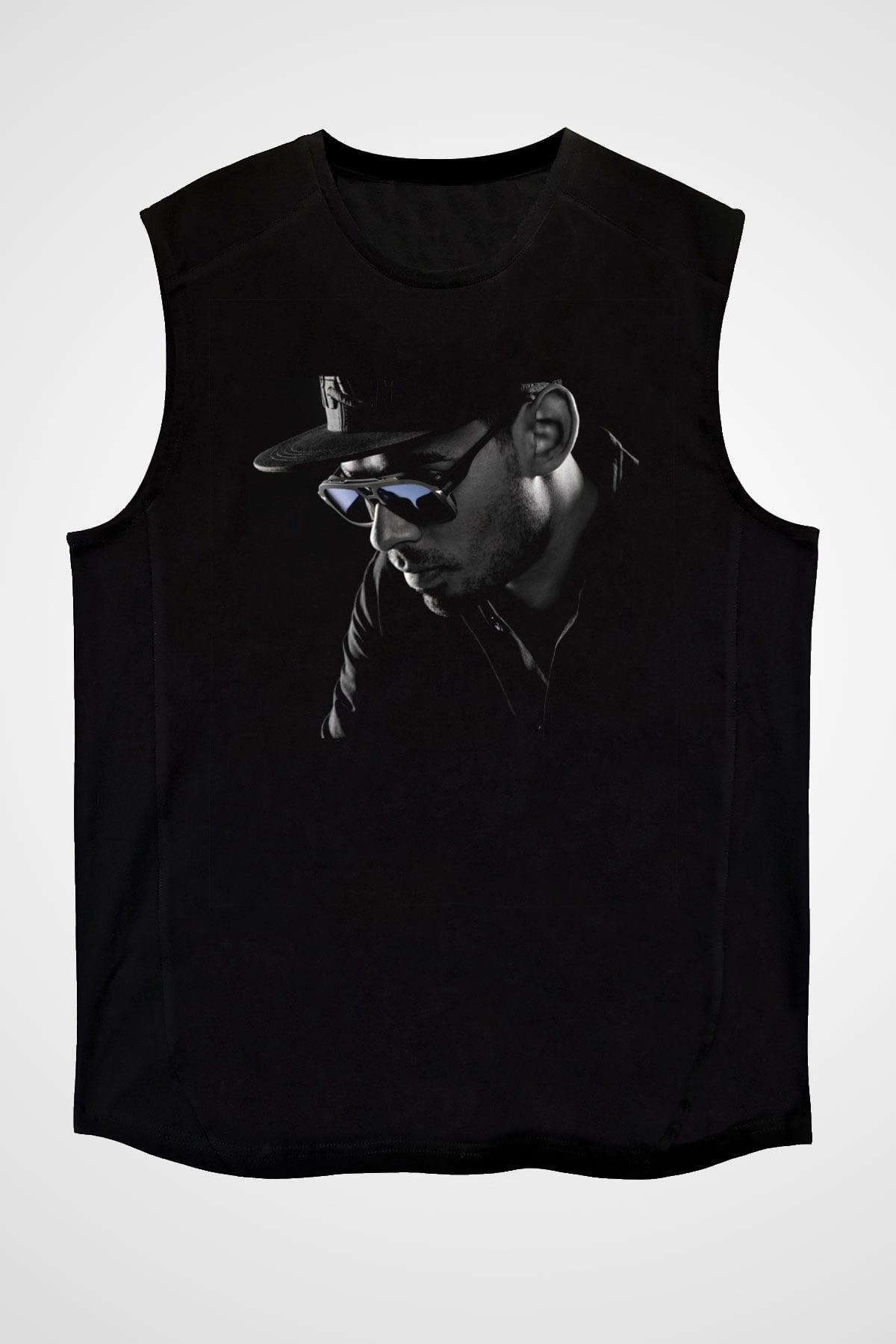 Afrojack Siyah Unisex Kolsuz Tişört