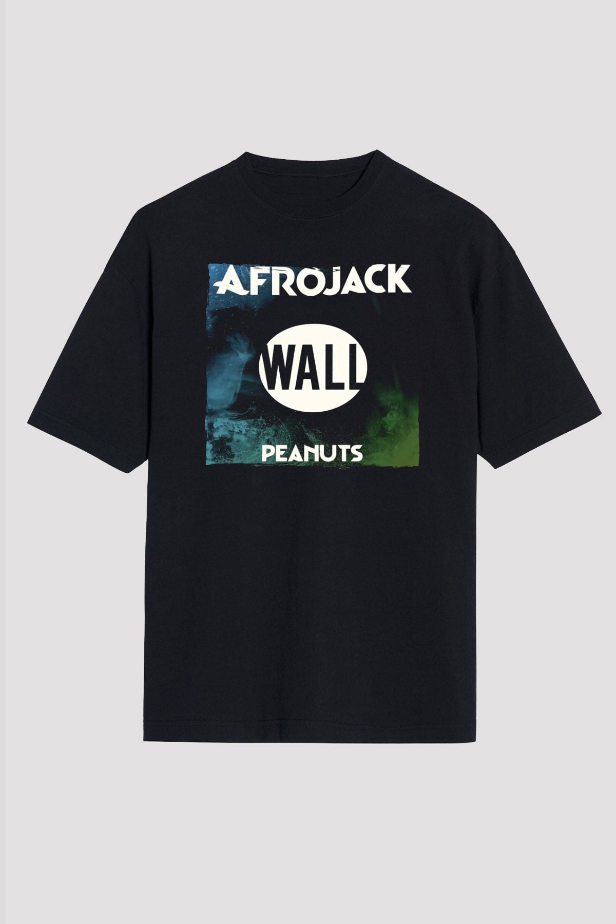 Afrojack Siyah Unisex Tişört T-Shirt - TişörtFabrikası