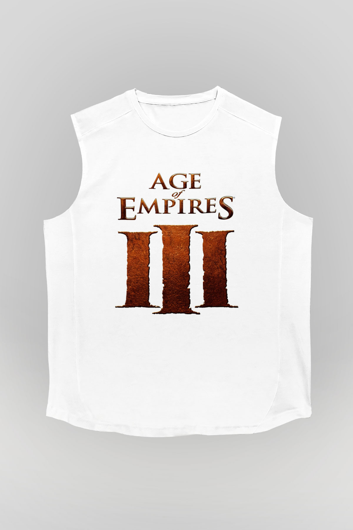 Age Of Empires Beyaz Unisex Kolsuz Tişört