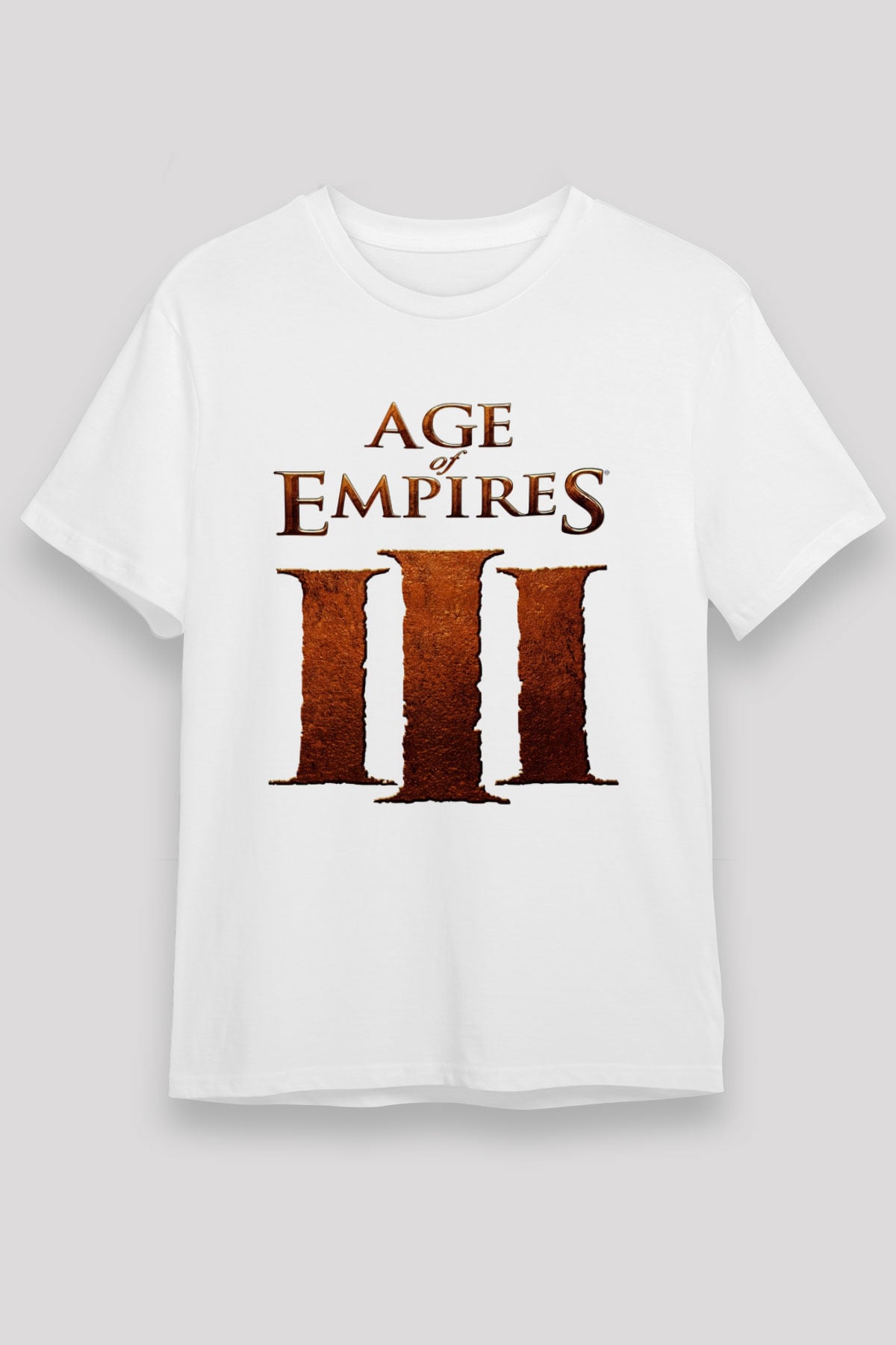 Age Of Empires Beyaz Unisex Tişört T-Shirt