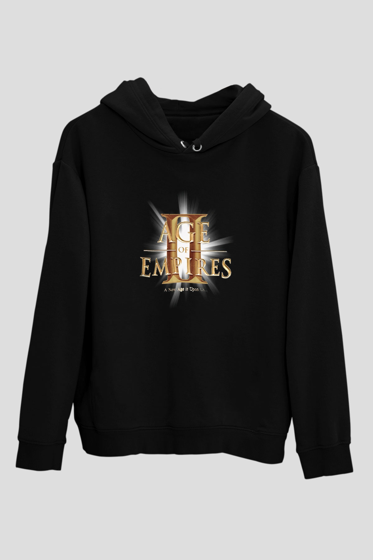 Age Of Empires Siyah Unisex Hoodie