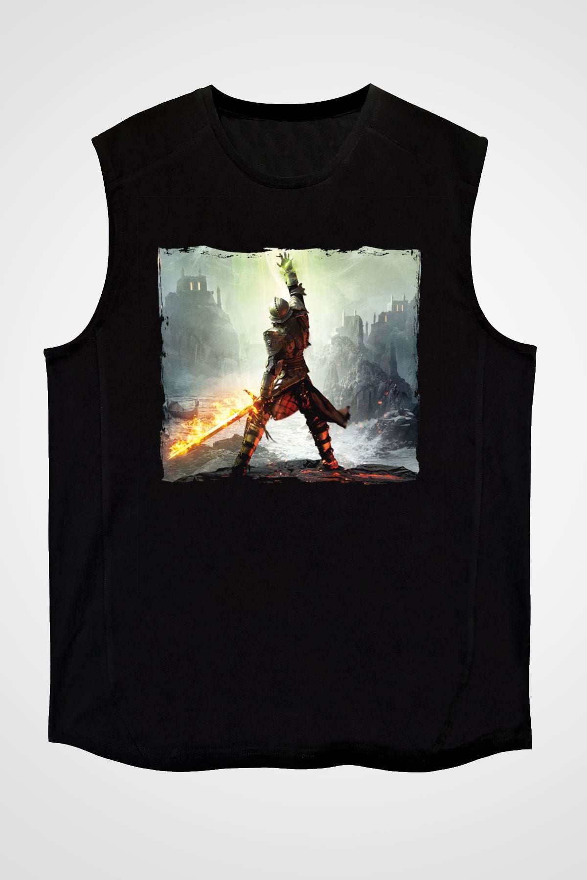Age Of Empires Siyah Unisex Kolsuz Tişört