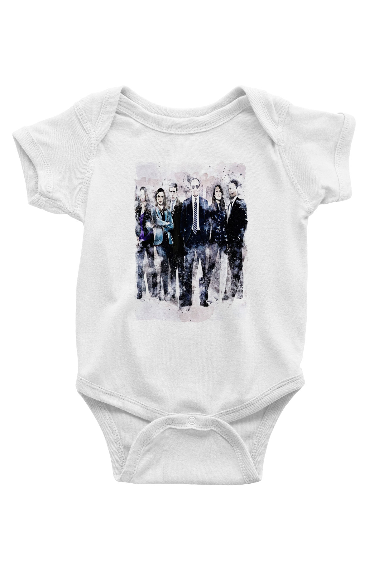 Agents of S.H.I.E.L.D. Beyaz Bebek Body - Zıbın