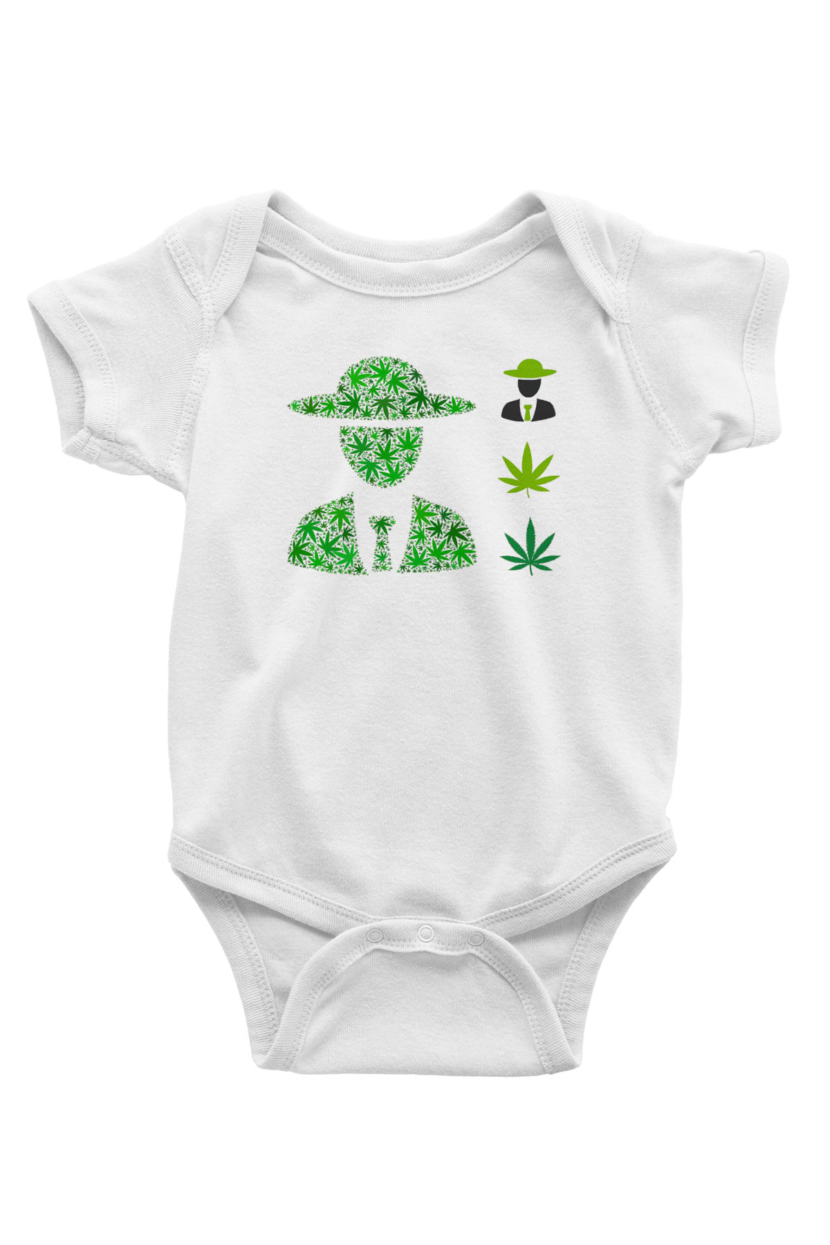 Agronomist Beyaz Bebek Body - Zıbın
