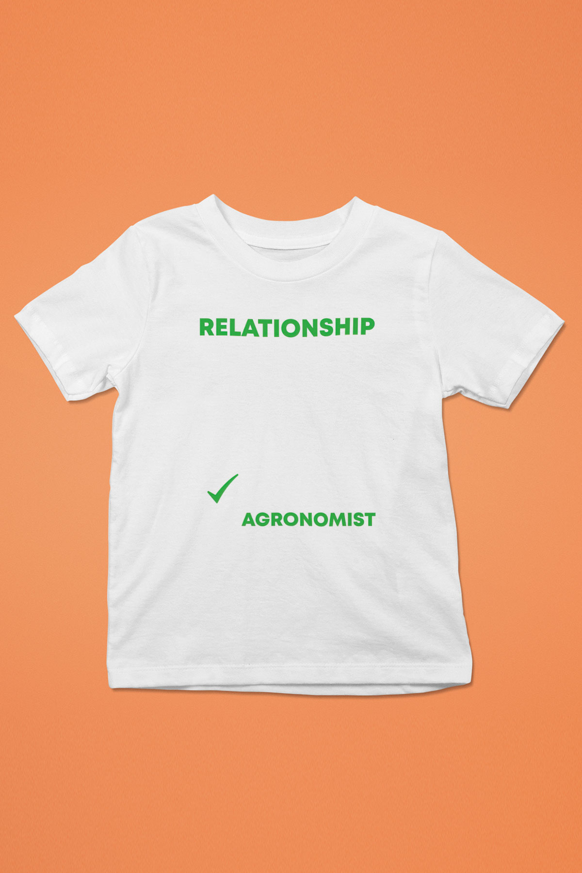 Agronomist Beyaz Unisex Çocuk Tişört