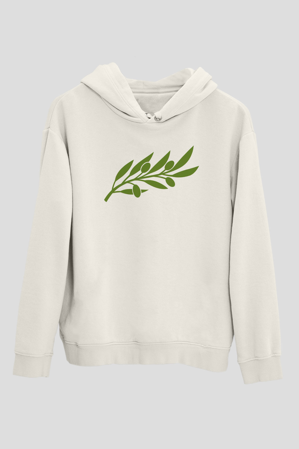 Agronomist Beyaz Unisex Kapüşonlu Sweatshirt
