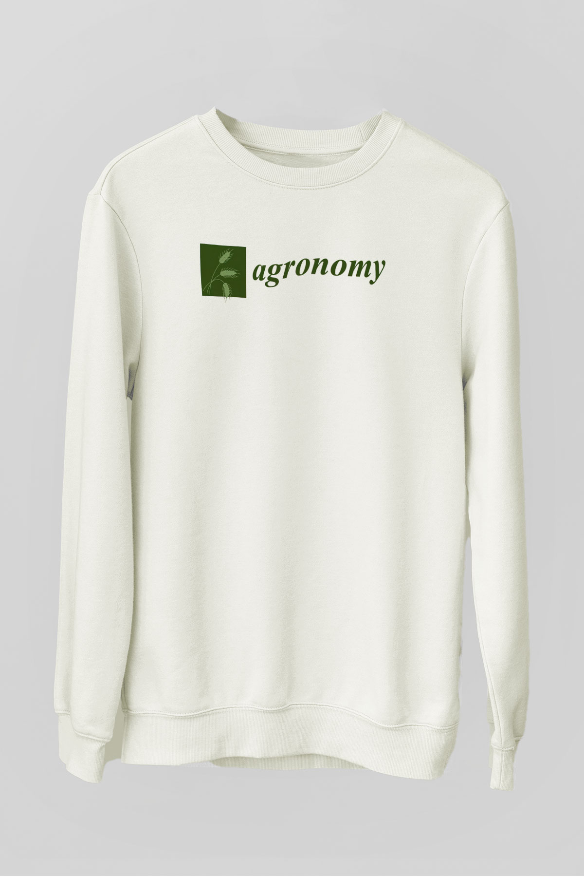 Agronomist Beyaz Unisex Sweatshirt