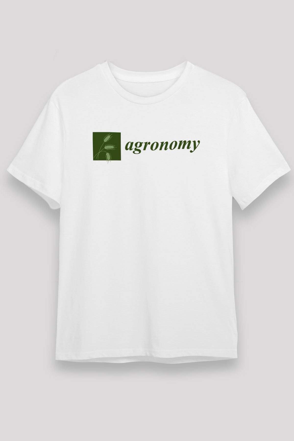 Agronomist Beyaz Unisex Tişört T-Shirt - TişörtFabrikası