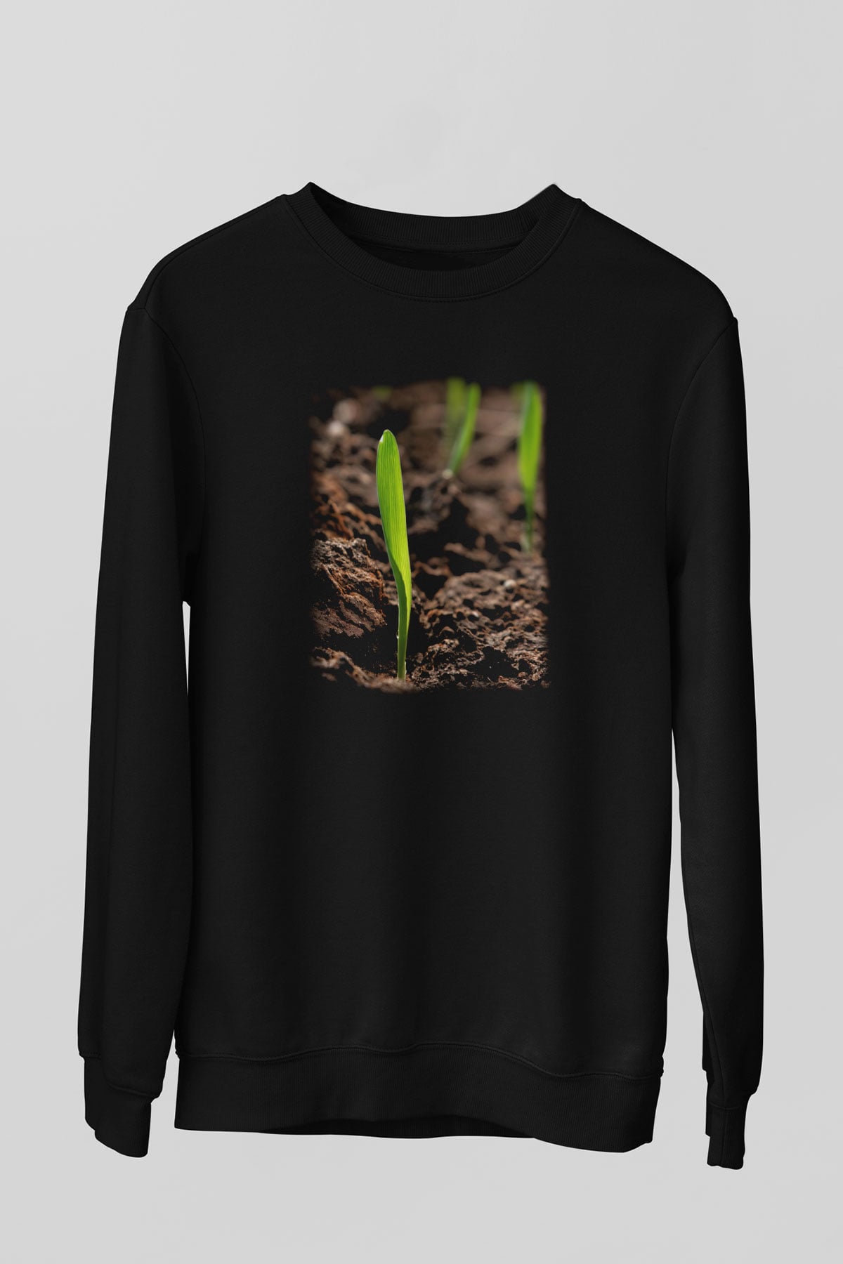 Agronomist Siyah Unisex Sweatshirt
