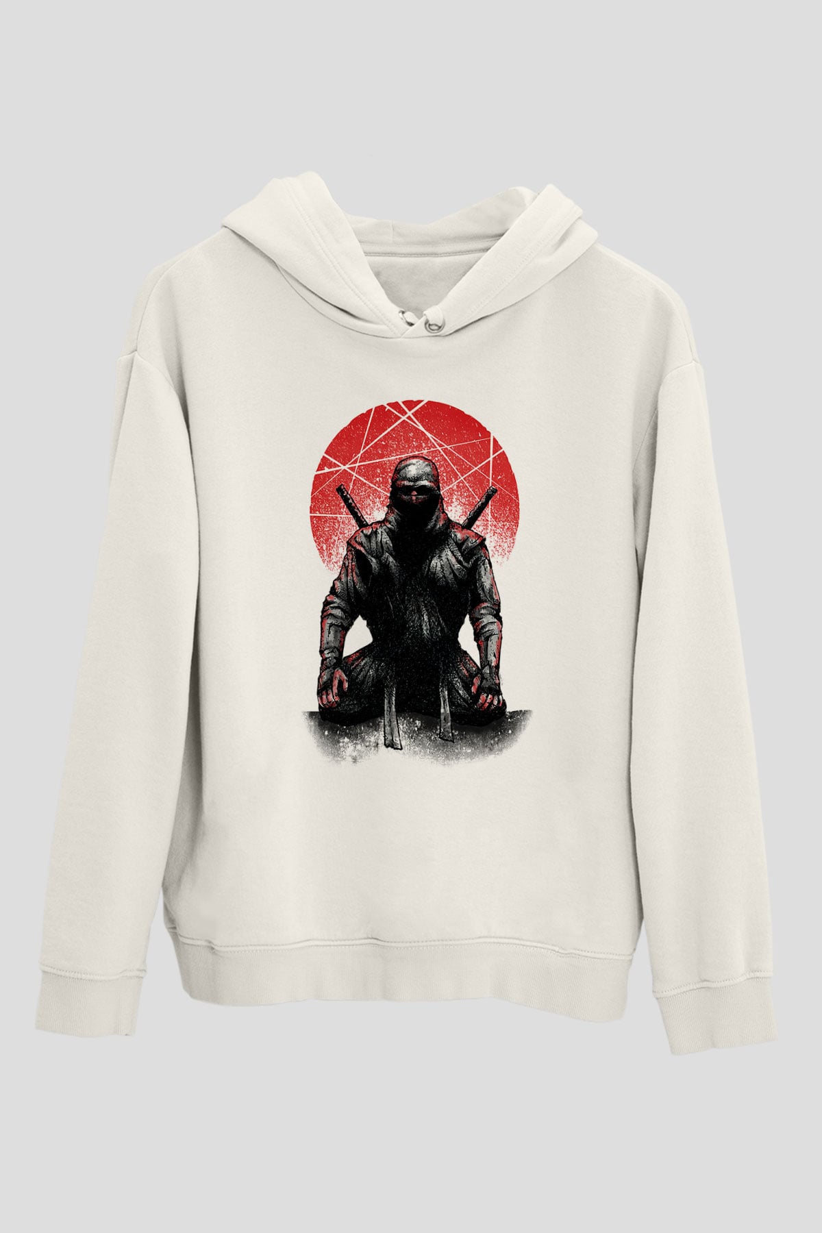 Aikido Beyaz Unisex Hoodie