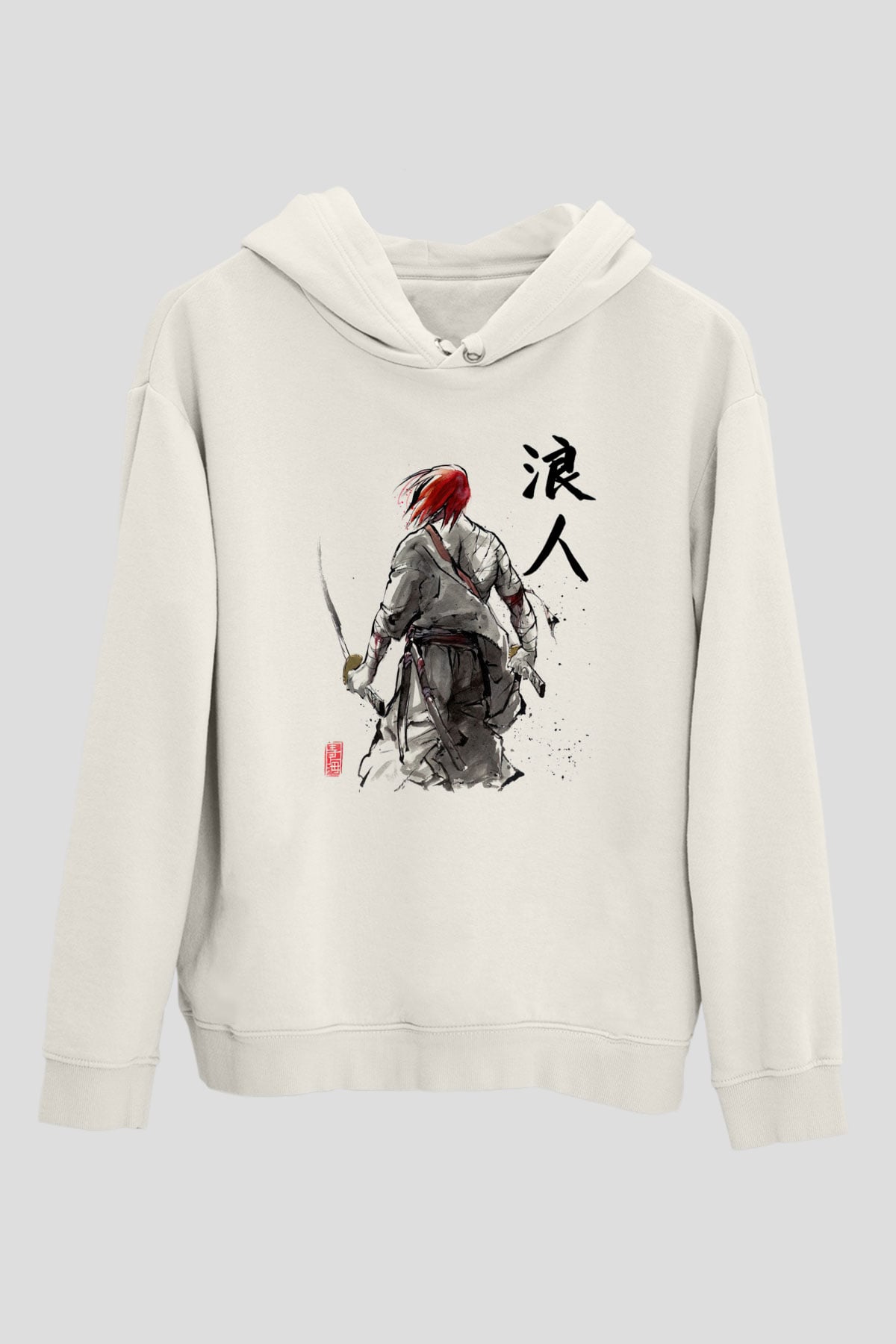 Aikido Beyaz Unisex Hoodie
