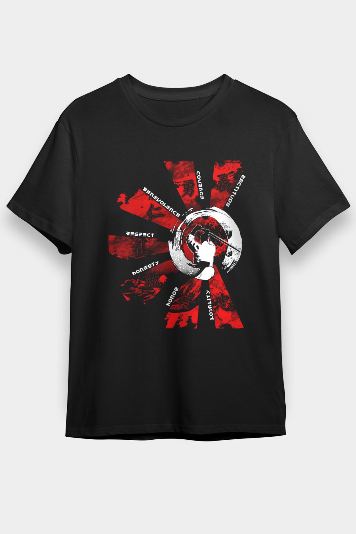 Aikido Siyah Unisex Tişört T-Shirt - TişörtFabrikası