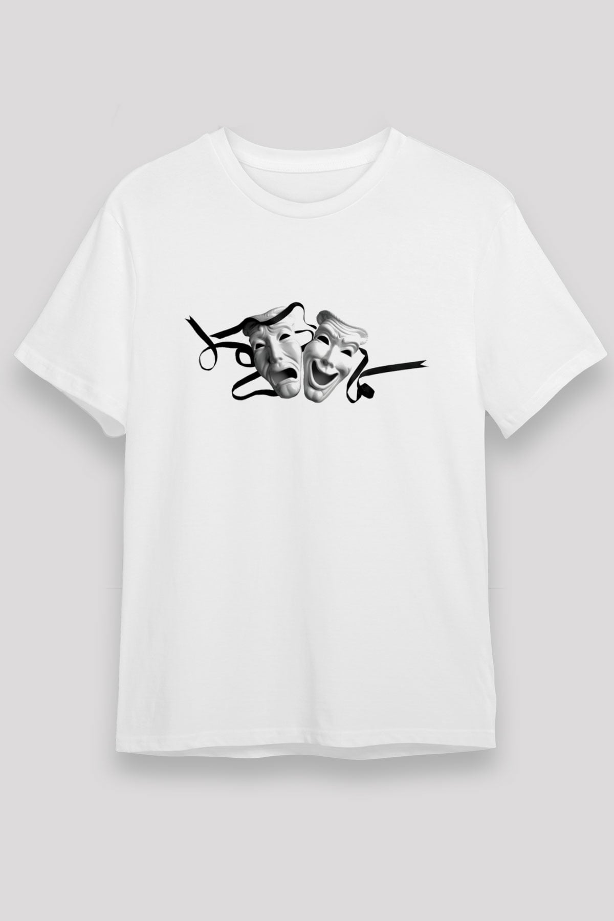 Aktör Beyaz Unisex Tişört T-Shirt - TişörtFabrikası