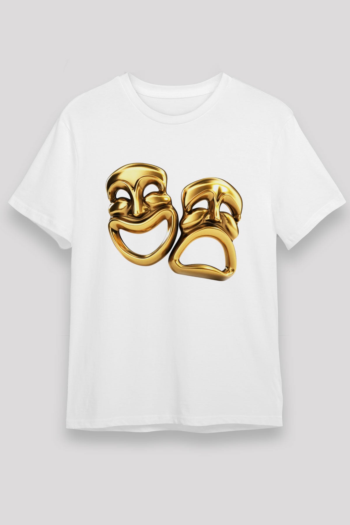 Aktör Beyaz Unisex Tişört T-Shirt - TişörtFabrikası