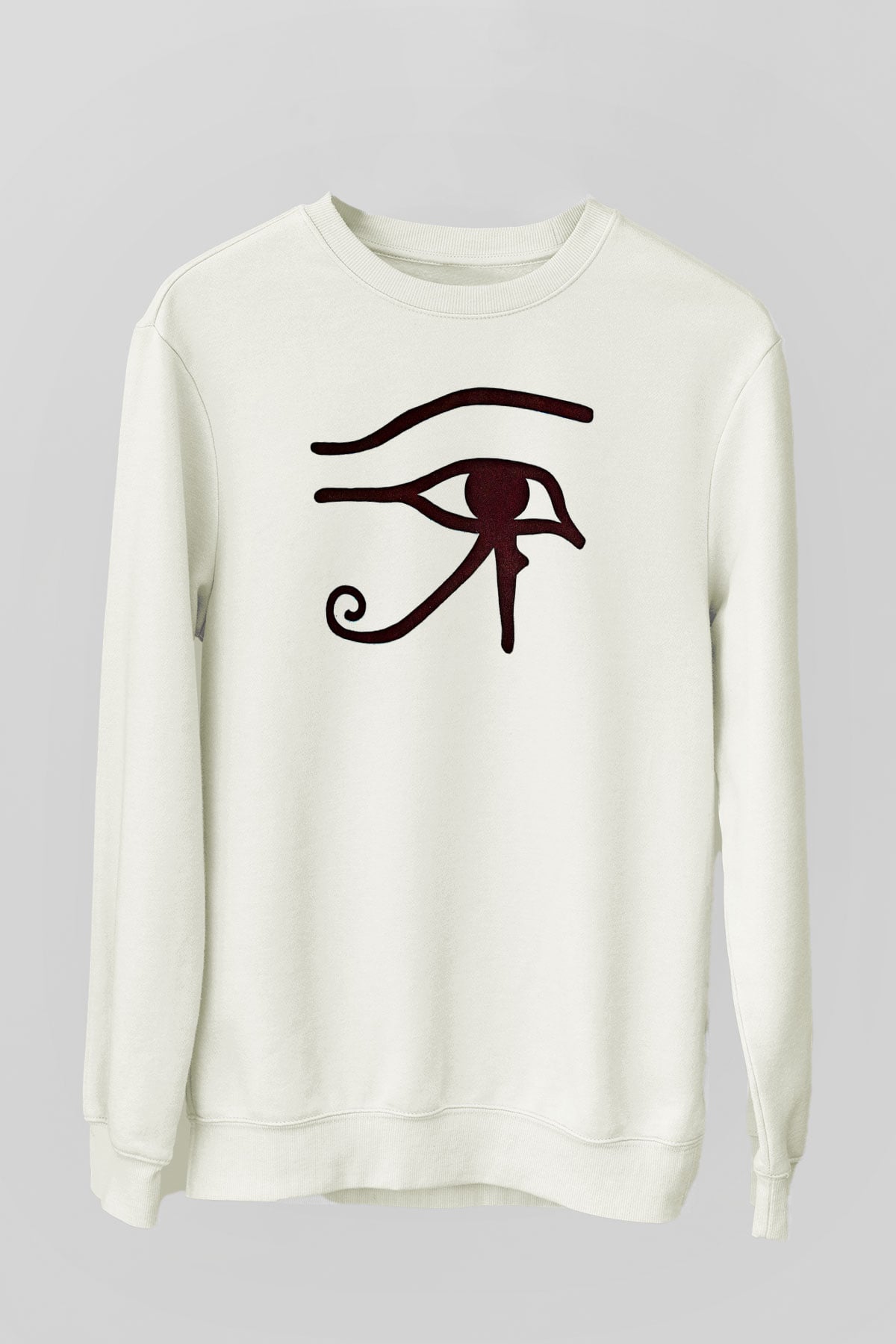 Alan Persons Project Baskılı Beyaz Unisex Sweatshirt