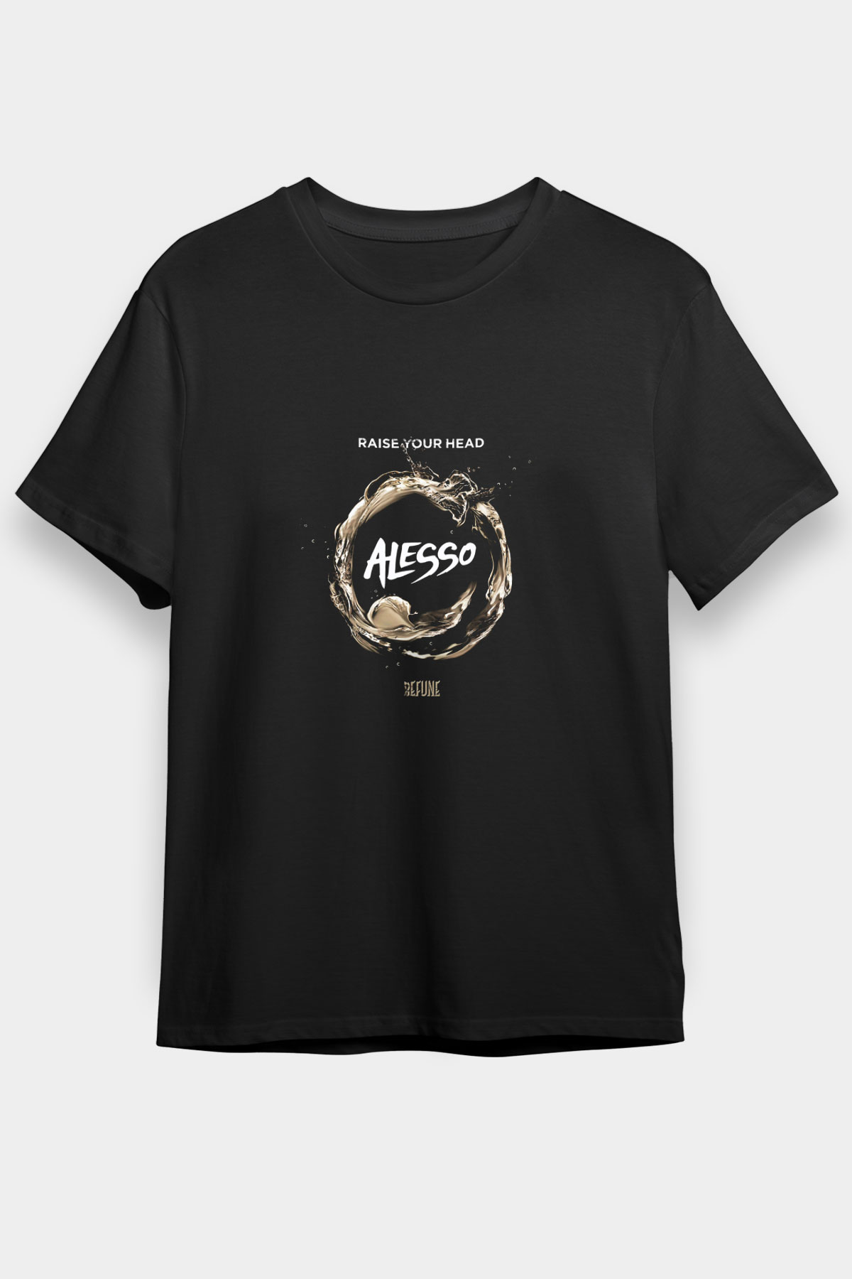 Alesso Unisex Black Graphic Tee - STREETWEAR