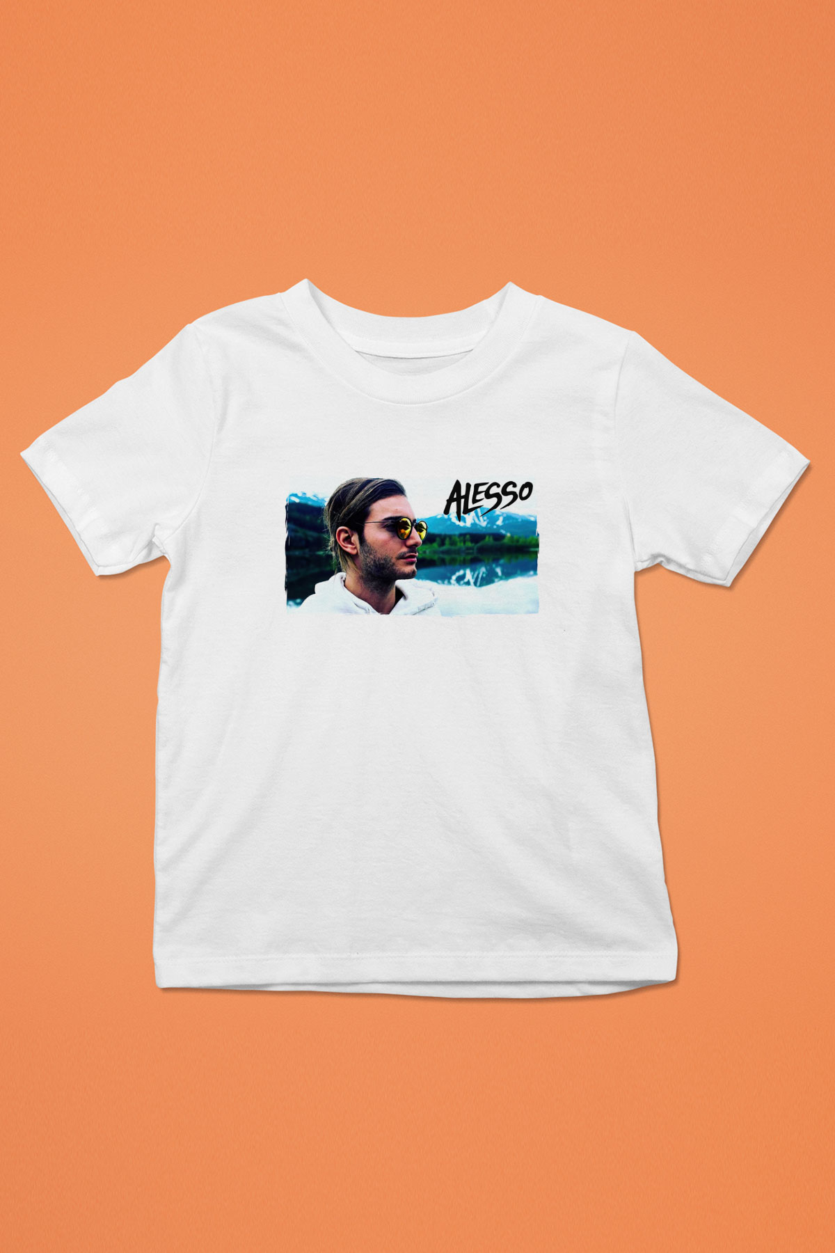 Alesso Beyaz Unisex Çocuk Tişört