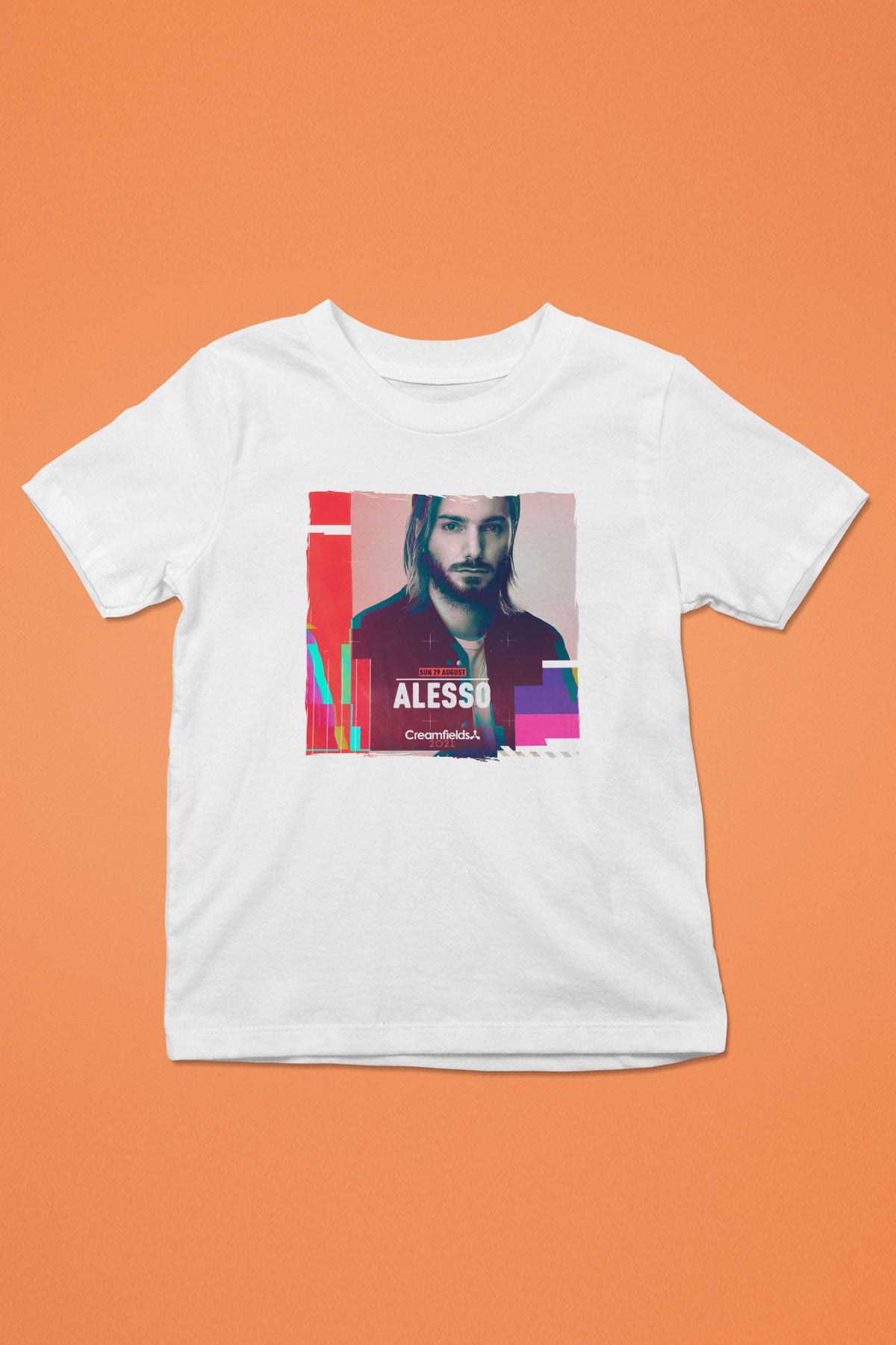 Alesso Beyaz Unisex Çocuk Tişört