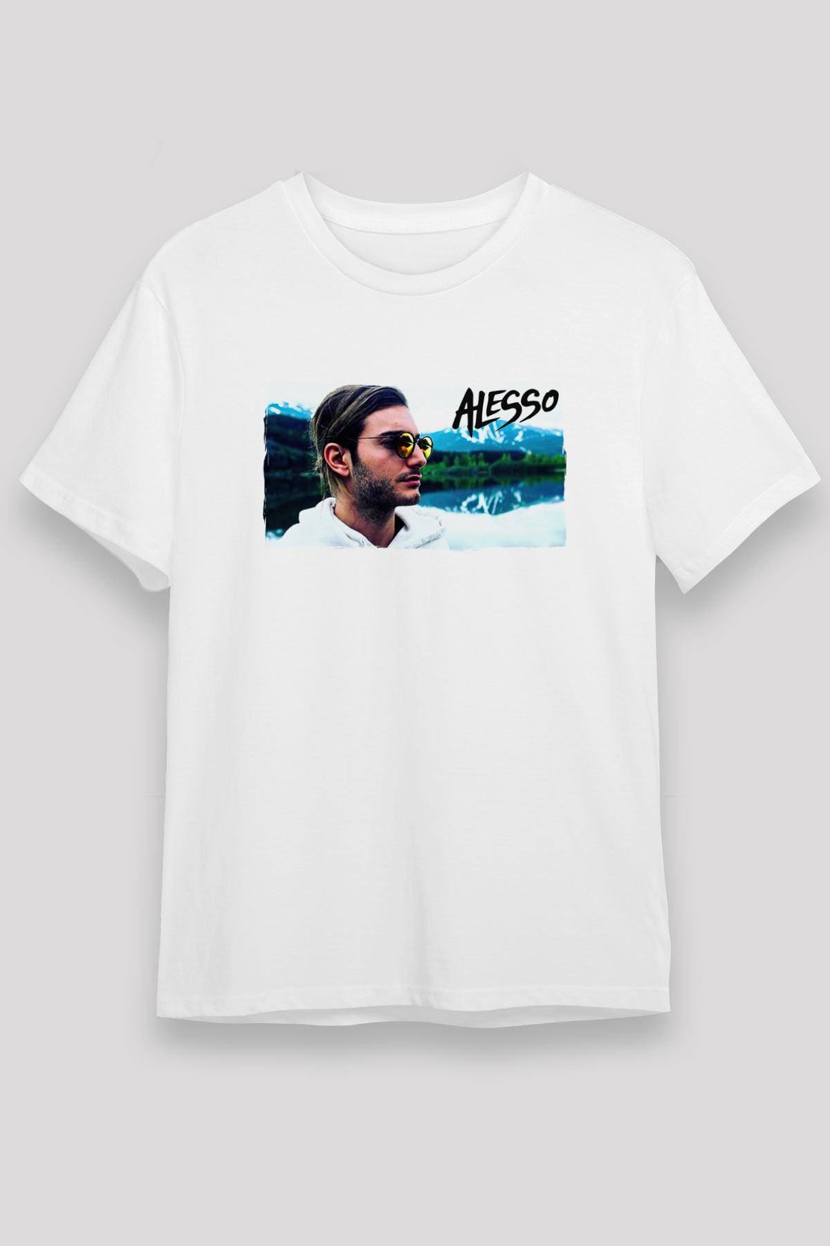 Alesso White Unisex Tee - STREETWEAR