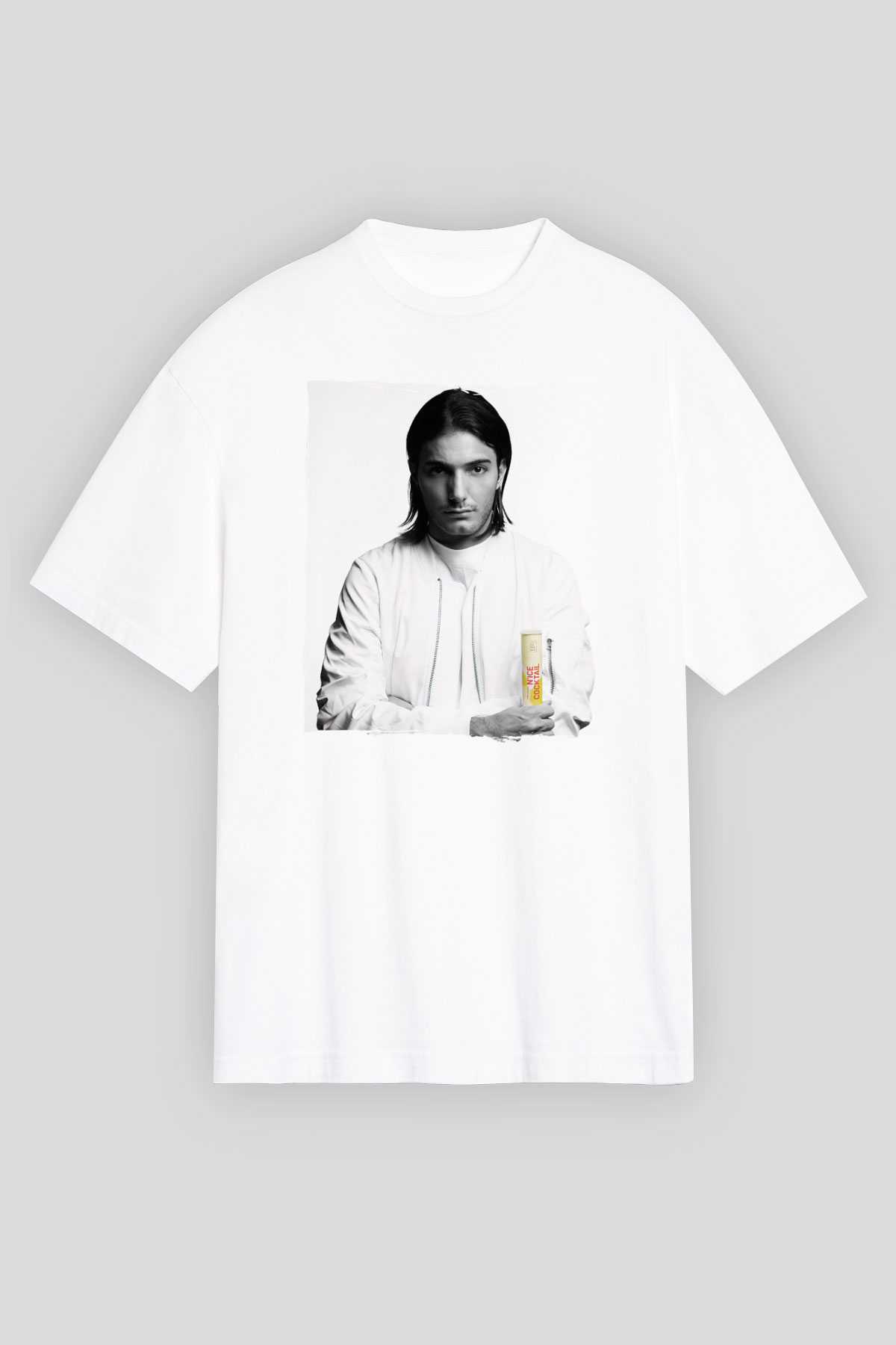 Alesso Beyaz Unisex Tişört T-Shirt - TişörtFabrikası