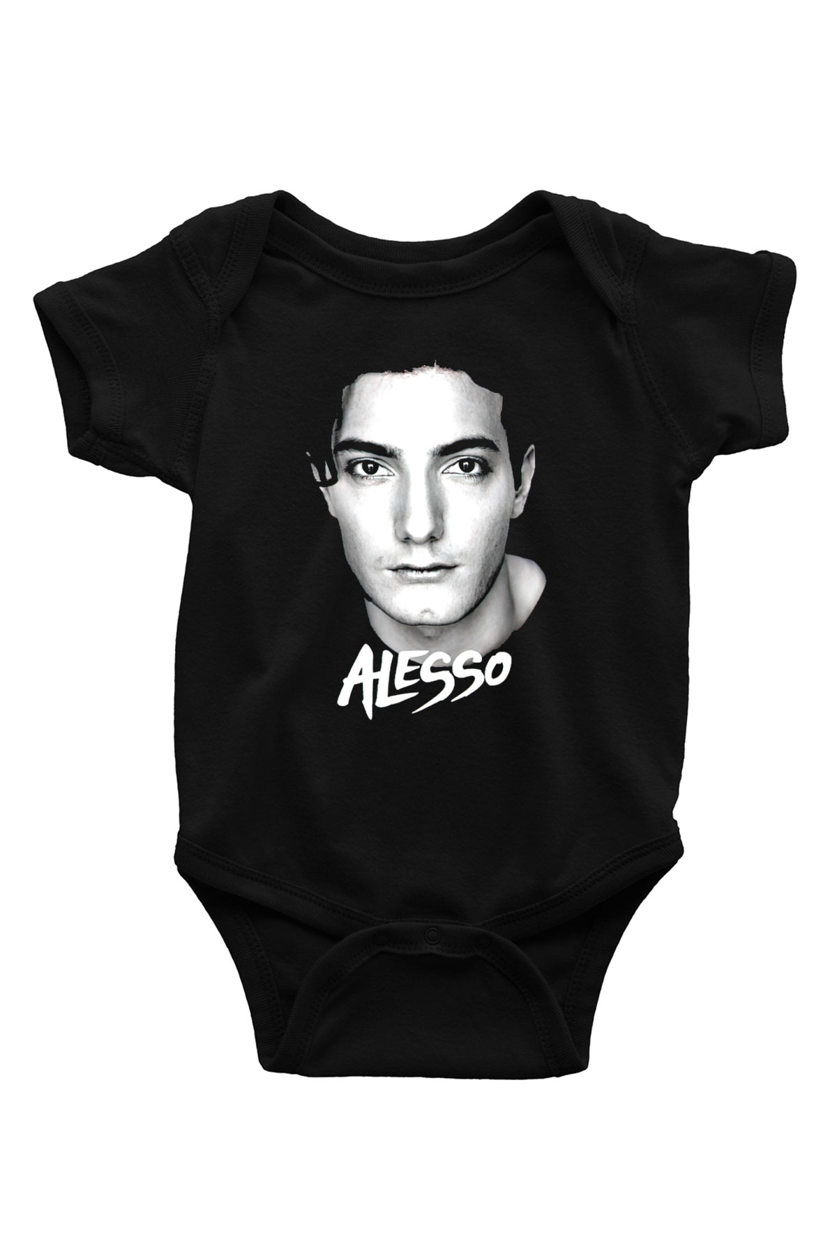 Alesso Siyah Bebek Body - Zıbın
