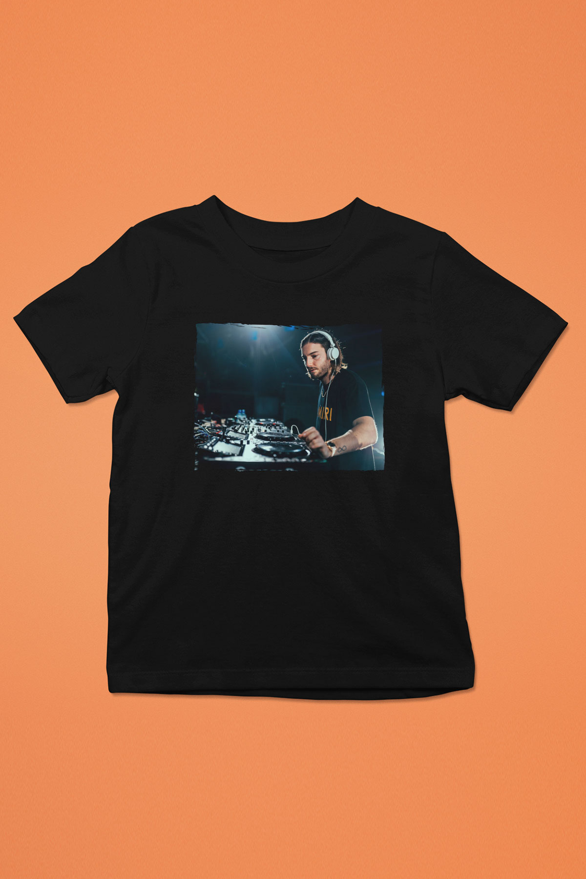 Alesso Siyah Unisex Çocuk Tişört
