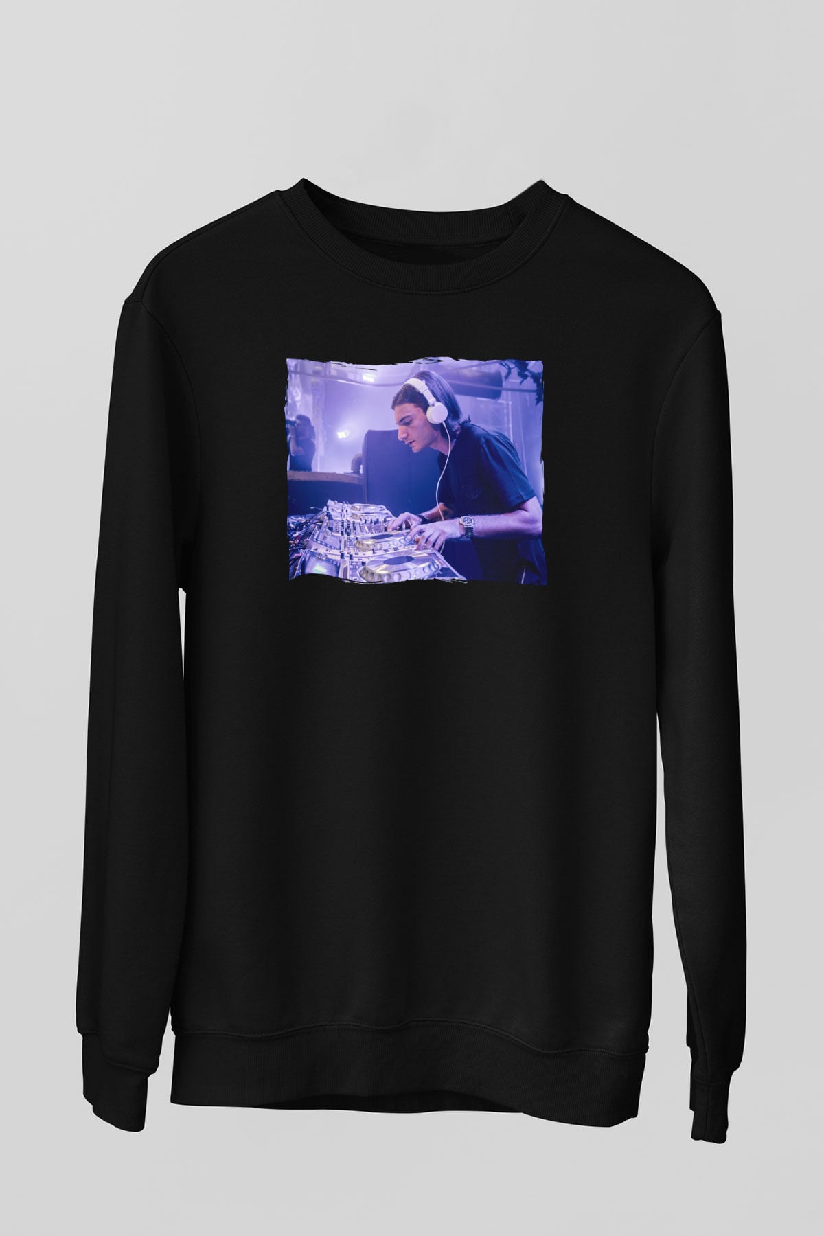 Alesso Siyah Unisex Sweatshirt