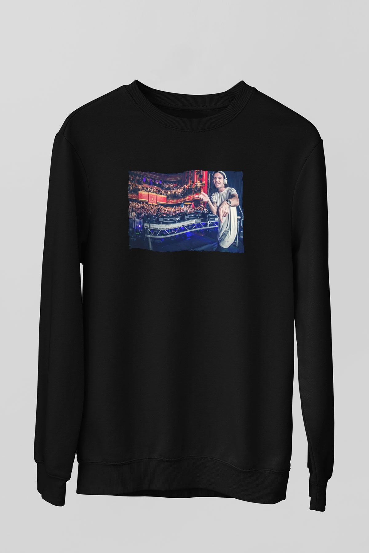 Alesso Siyah Unisex Sweatshirt