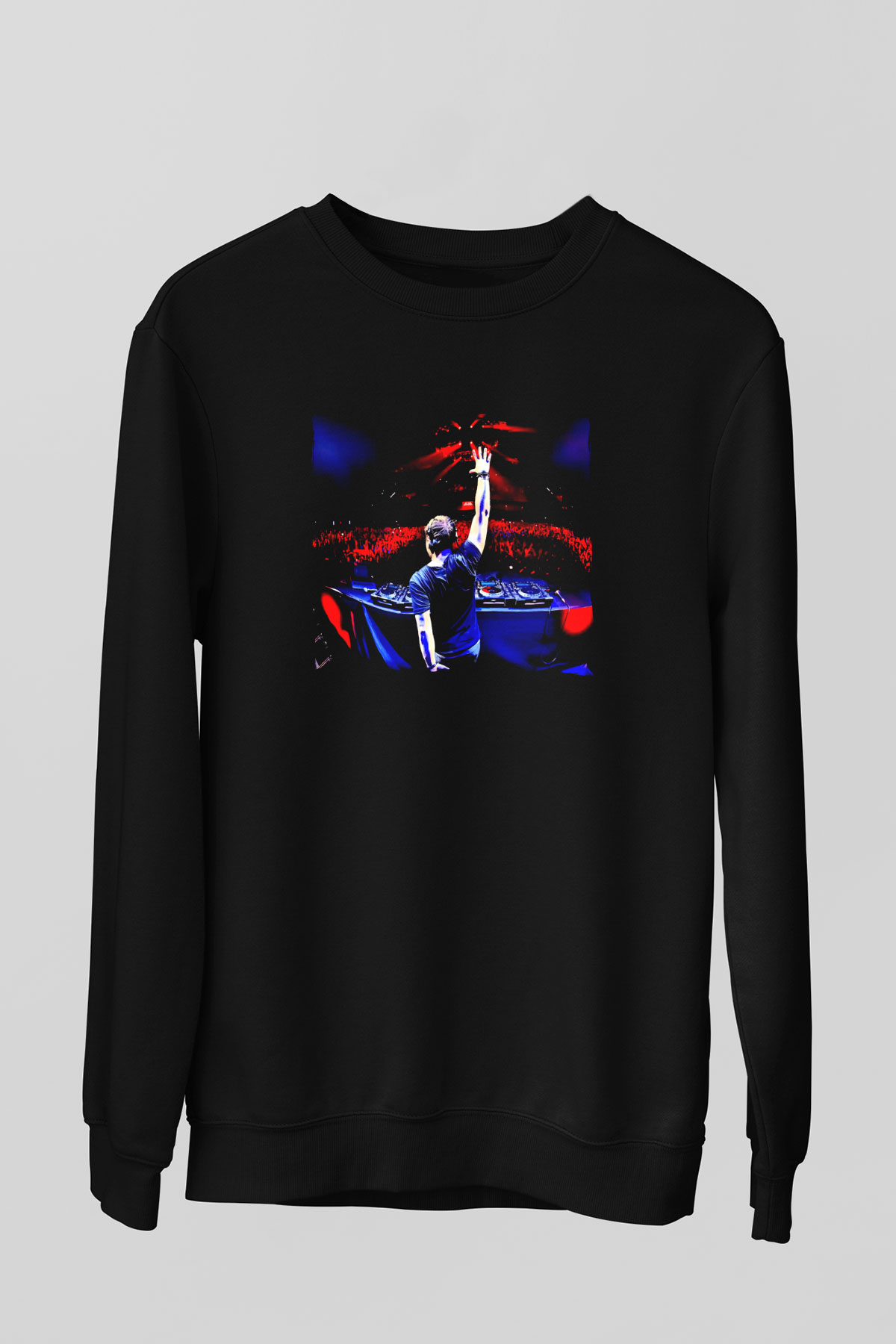 Alesso Siyah Unisex Sweatshirt