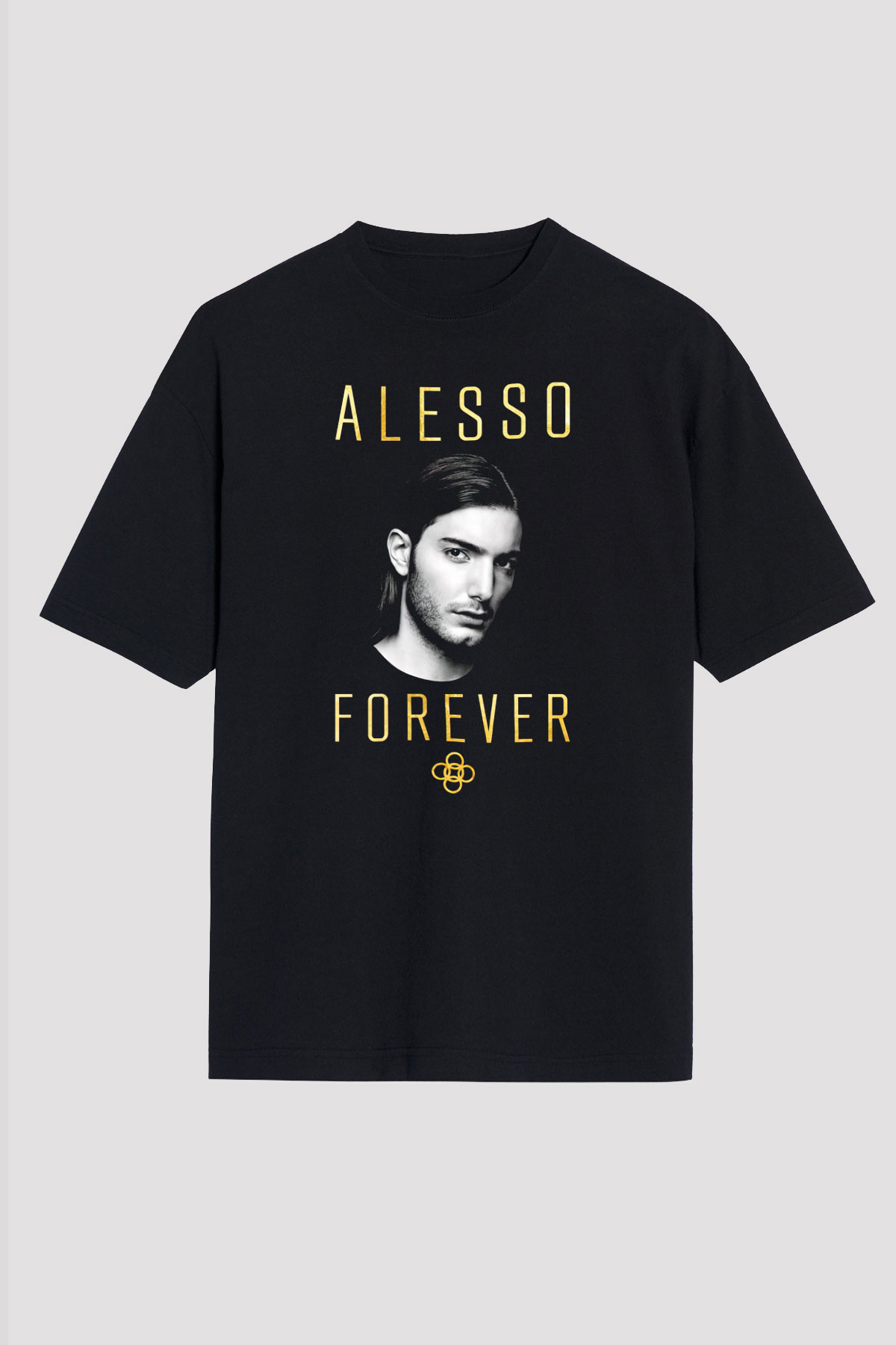 Alesso Siyah Unisex Tişört T-Shirt - TişörtFabrikası