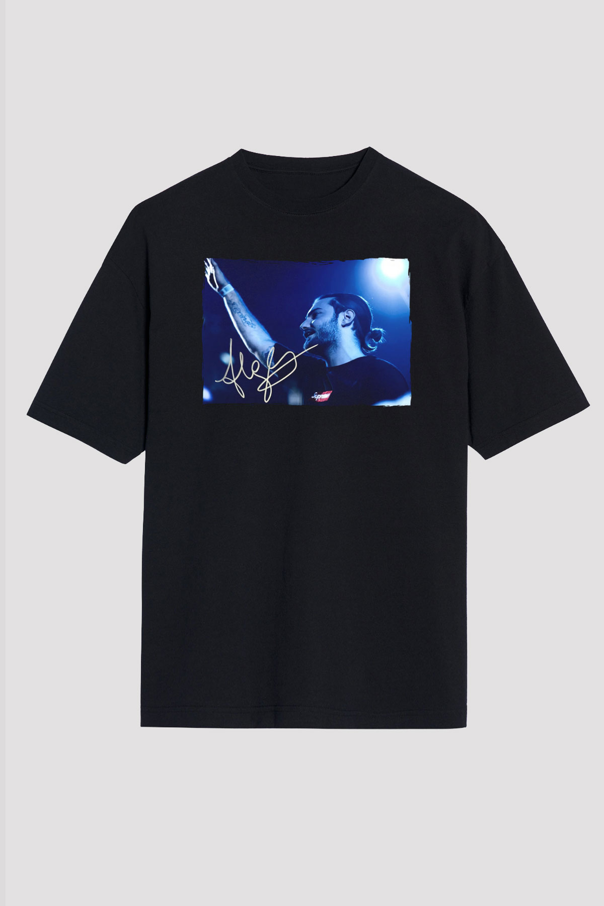 Alesso Siyah Unisex Tişört T-Shirt - TişörtFabrikası