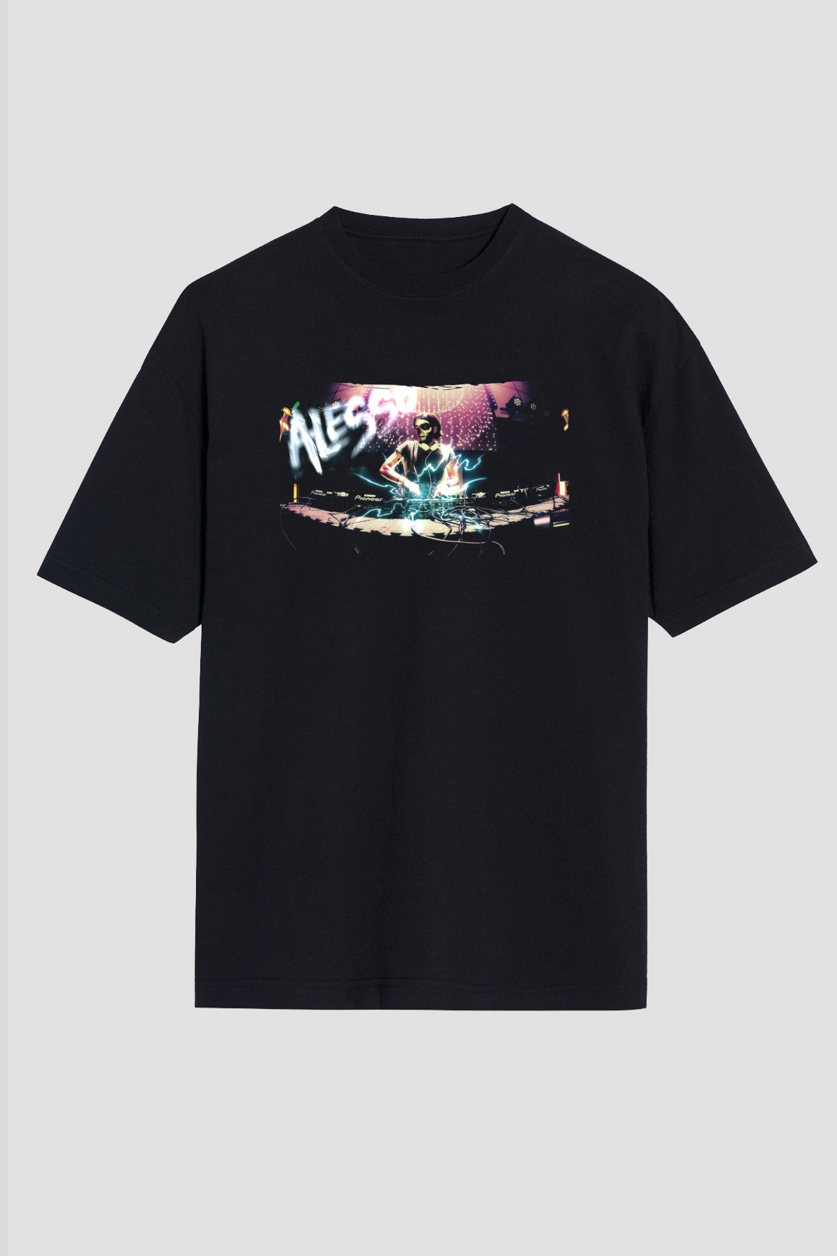 Alesso Siyah Unisex Tişört T-Shirt - TişörtFabrikası