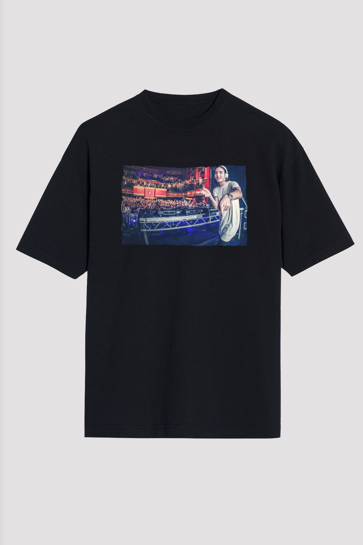 Alesso Siyah Unisex Tişört T-Shirt - TişörtFabrikası