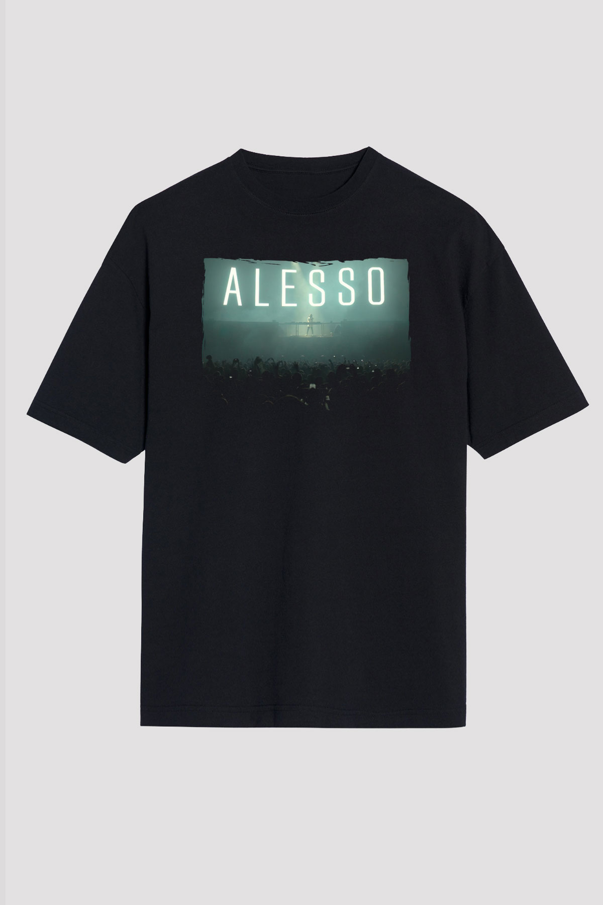 Alesso Siyah Unisex Tişört T-Shirt - TişörtFabrikası
