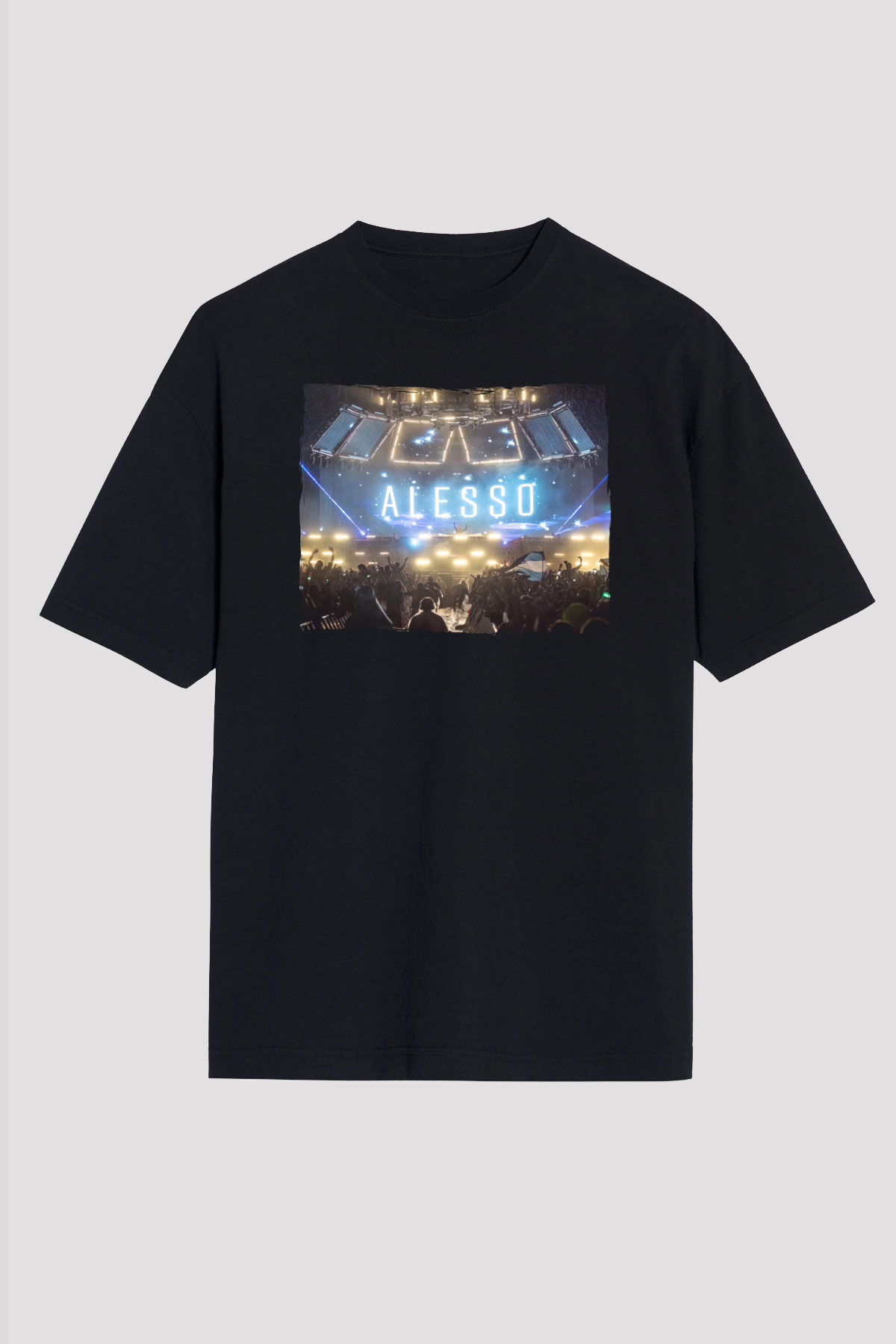 Alesso Siyah Unisex Tişört T-Shirt - TişörtFabrikası