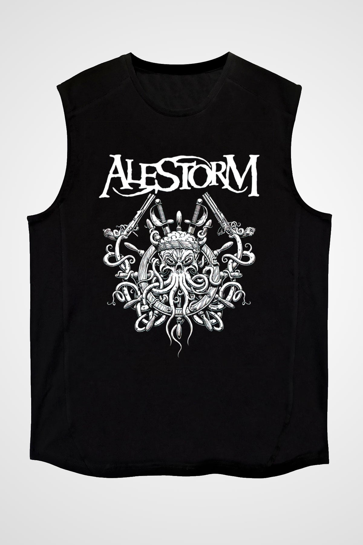 Alestorm Siyah Unisex Kolsuz Tişört