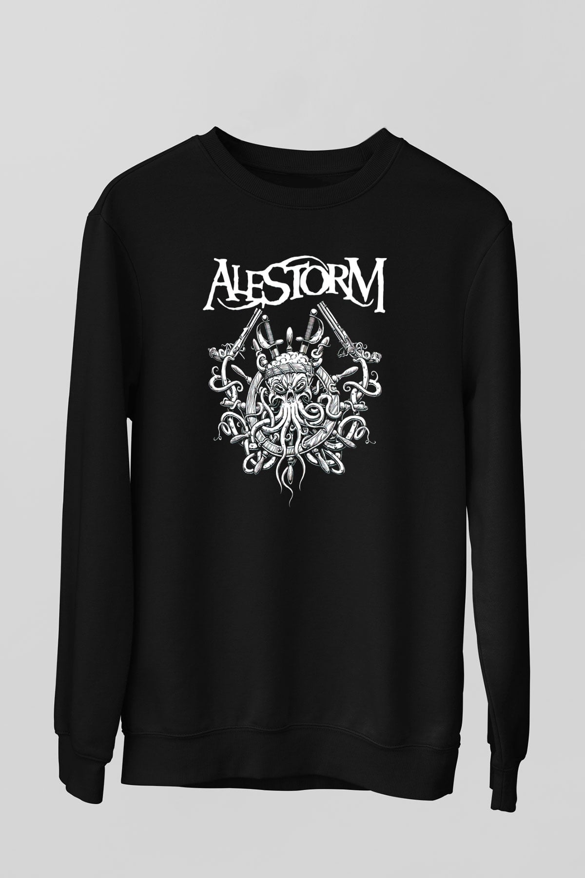 Alestorm Siyah Unisex Sweatshirt