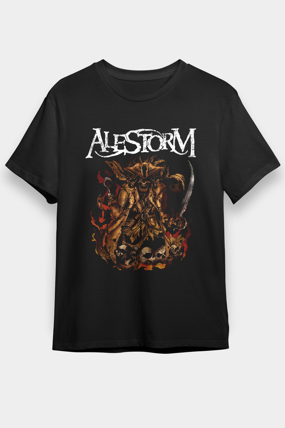 Alestorm Black Unisex Tee - STREETWEAR