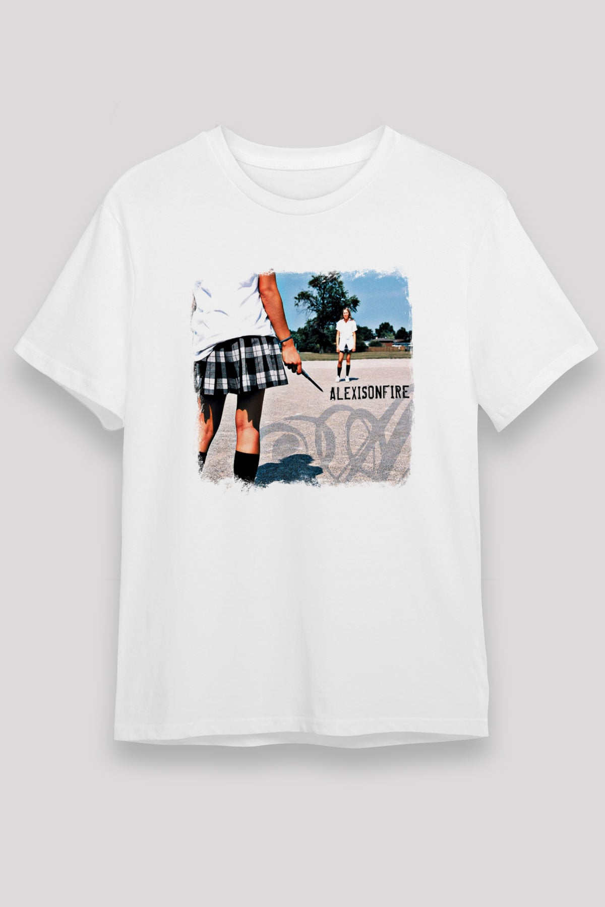 Alexisonfire Baskılı Unisex Beyaz Tişört