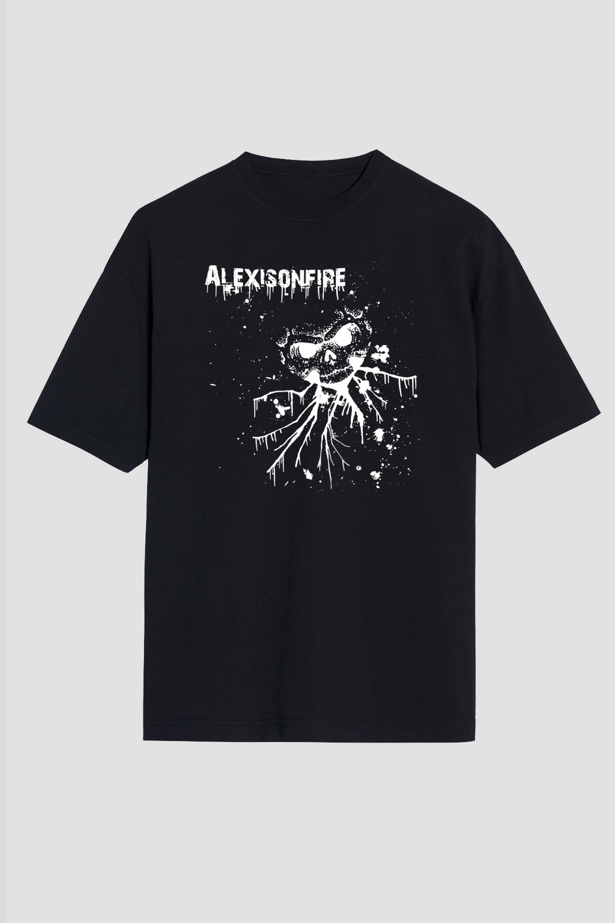 Alexisonfire Siyah Unisex Oversize Tişört T-Shirt