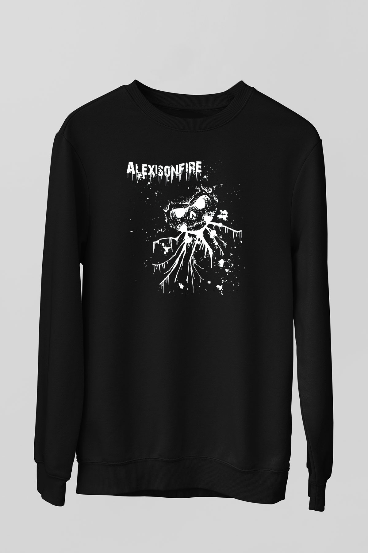 Alexisonfire Siyah Unisex Sweatshirt