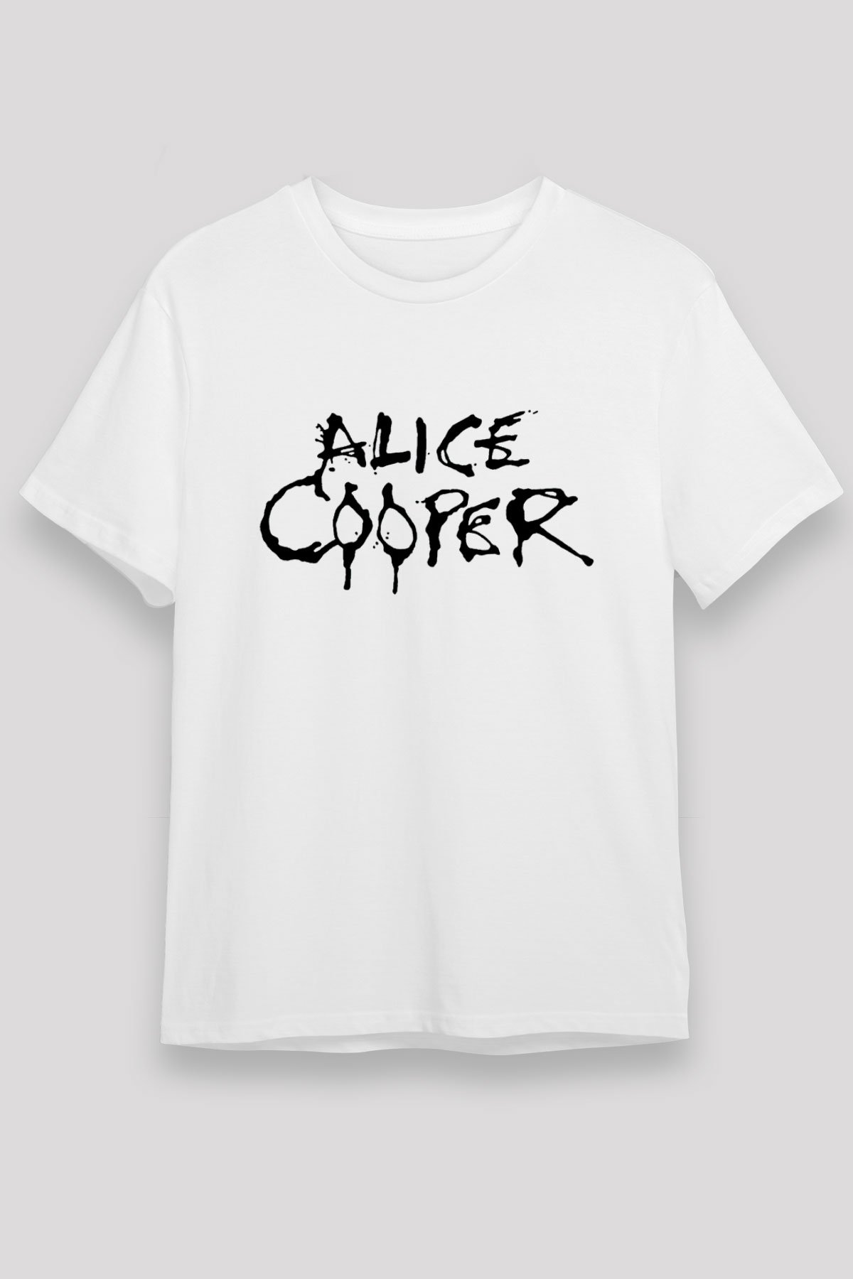 Alice Cooper White Unisex Tee - STREETWEAR