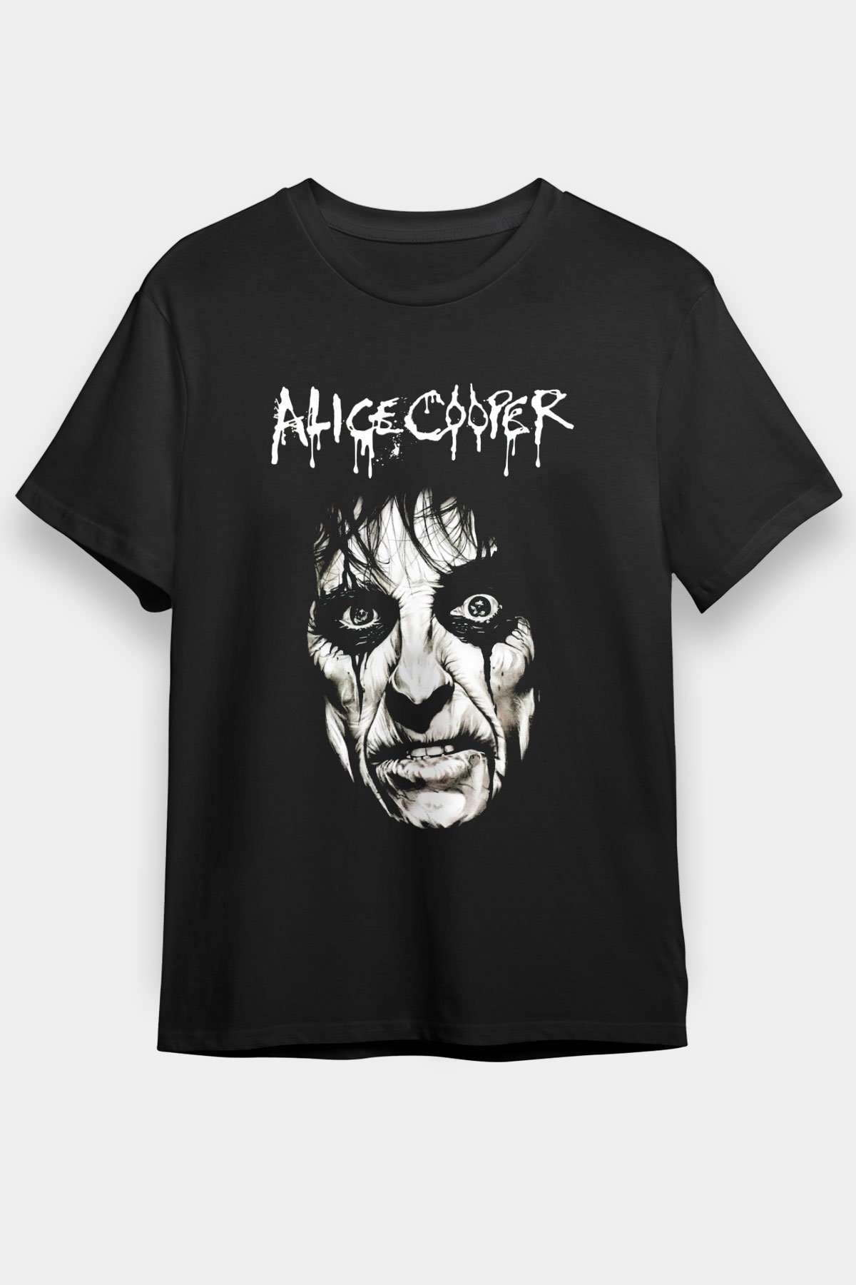 Alice Cooper Black Unisex Tee - STREETWEAR