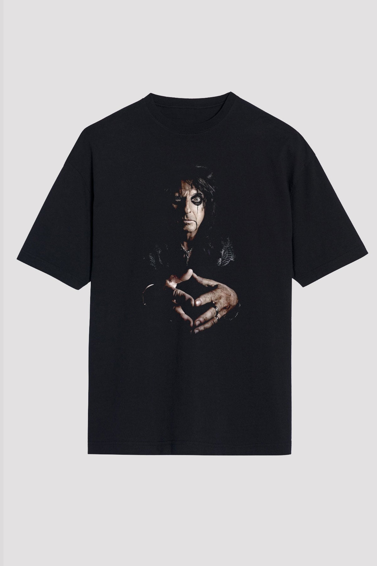 Alice Cooper Siyah Unisex Tişört T-Shirt - TişörtFabrikası