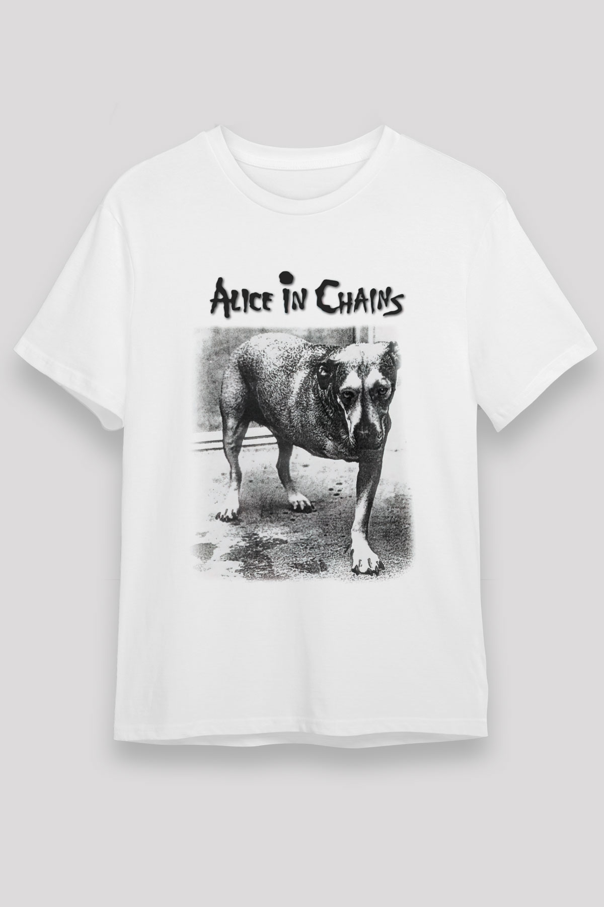 Alice in Chains White Unisex Tee - STREETWEAR