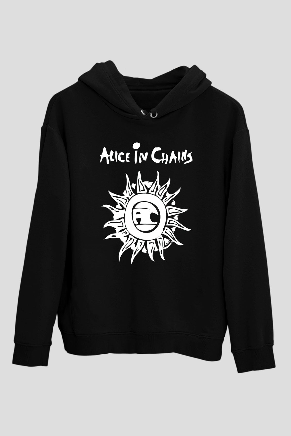 Alice in Chains Siyah Unisex Hoodie