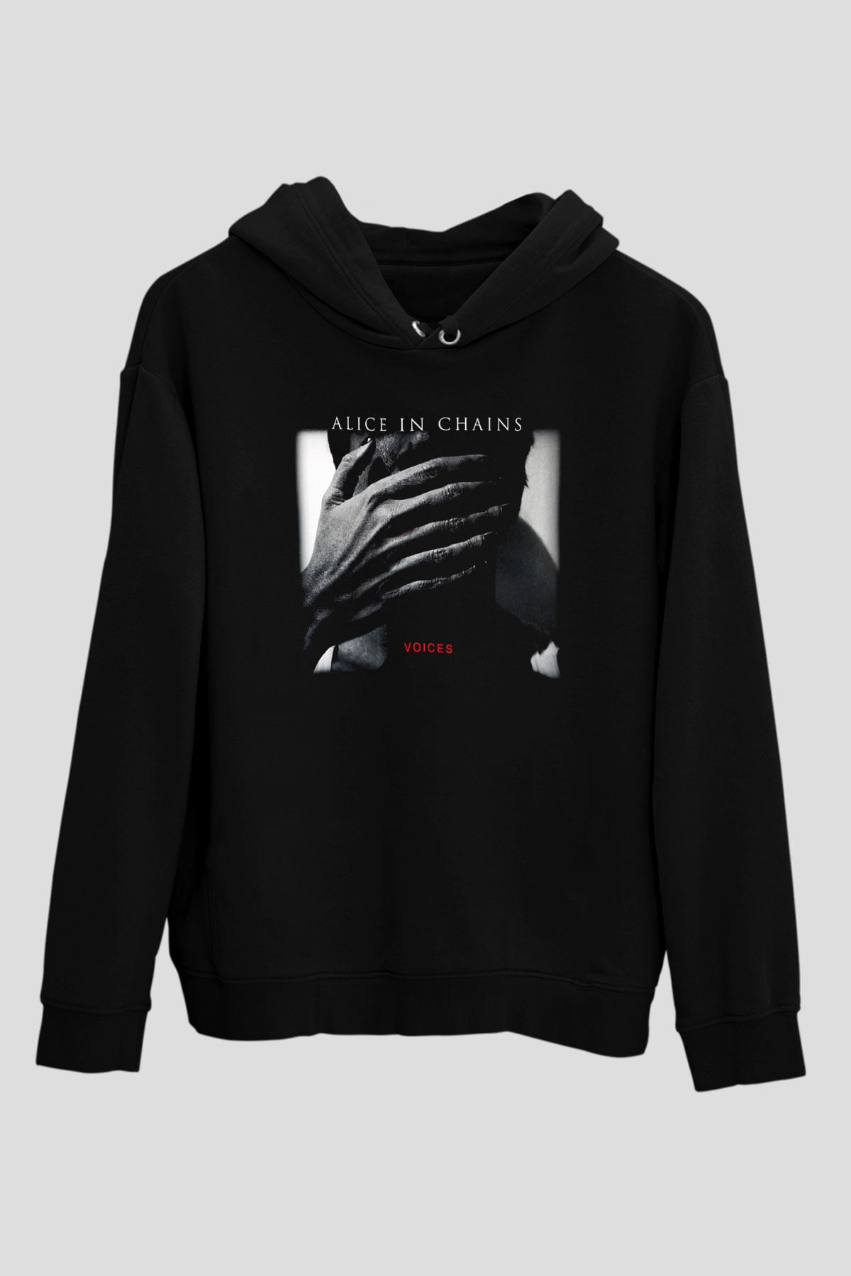Alice in Chains Siyah Unisex Hoodie